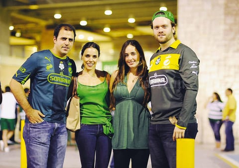 Bana, Mafer, Marifer y Chuster.