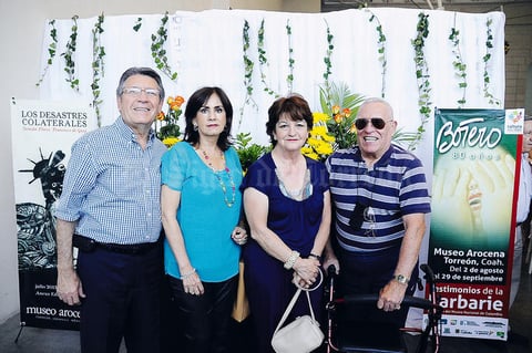 Daniel, Lilia, Naty y Chuy.
