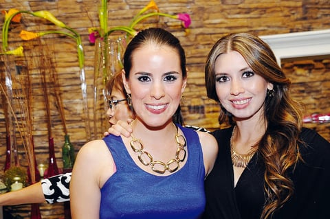 Nury de Córdova y Adriana Lazalde.
