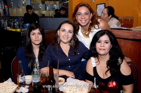 10082013 REINAUGURACIóN.  Nydia, Lety, Ivonne y Marcela.