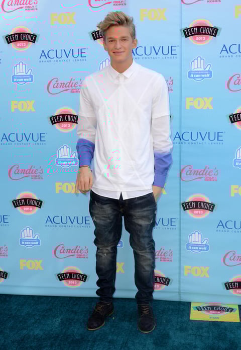 El cantante Cody Simpson fue una de las estrellas invitadas.