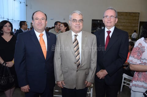 Arturo de León,  David Sada y Óscar Garza.
