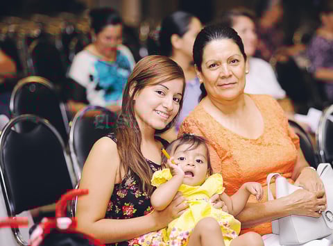 Beatriz  Álvarez Venegas, Susana Castillo y Luisa Fernanda Orozco Castillo.