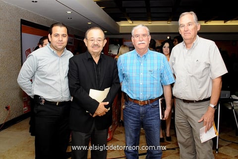 14082013 NELSON LOZADA,  Salvador Zamora y Alfredo Alemán.