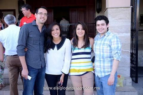 15082013 DORIAN,  Irene, Elisa y Gustavo.