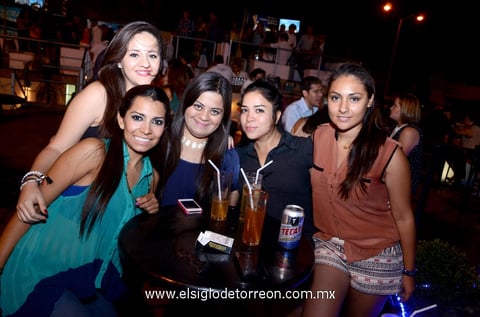 18082013 CONTENTAS.  Nadia, Any, Vita, Marleet y Caty.