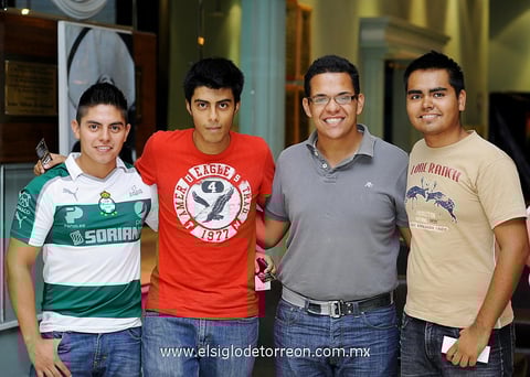 22082013 LUIS,  Gino, Ale y Luis.