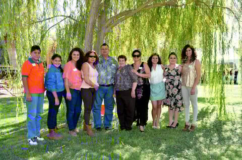 Gabriel, Daniela, Victoria, Refugio, Carmen, Laura, Rosy, Fernanda, Vero y Kimberly.