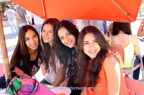 27082013 ALEJANDRA,  Ana Sofía, Alejandra y Fer.
