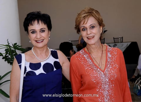 LUIS ARTURO DáVILA  y María Eugenia Torres.