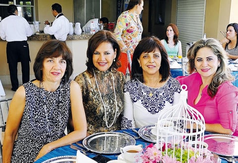 Gloria, Norma, Coco y Laura.