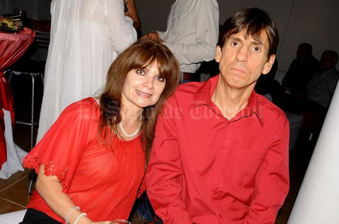 Francine Torres y Francisco Irazoqui.