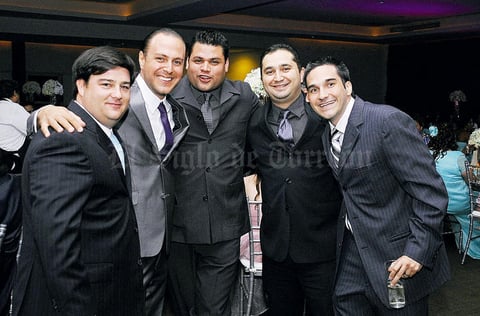 Fernando, Franciso, Franciso, Arturo y Jorge.