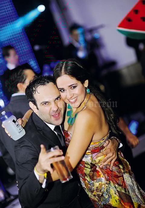 Javier Martínez y Paty Ramírez.