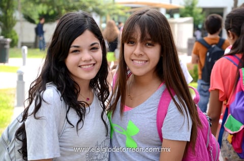 07092013 EN EL TEC.  María, Ana Karla y Ana Paula.