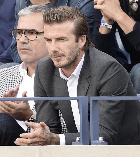 David Beckman otro de los rostros conocidos en la tribuna.