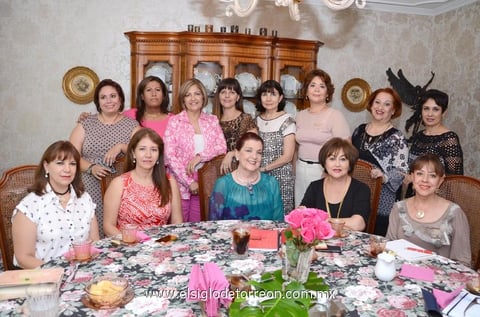 13092013 MESAS  directivas de la Federación de Asociaciones y Clubes de Jardinería de Coahuila.