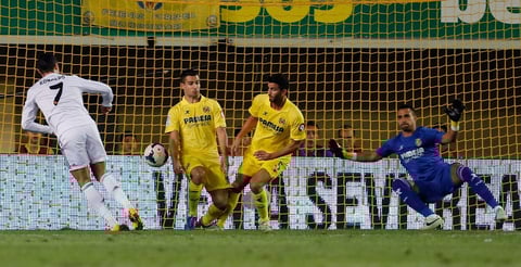Después de que el Villarreal se adelantara nuevamente en el marcador, Cristiano Ronaldo se encargó de marcar el empate 2-2.