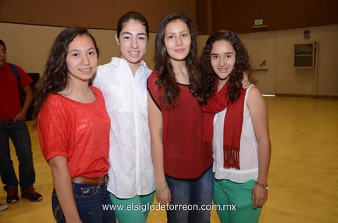 14092013 LUISA,  Luisa, Eunice y Andrea.