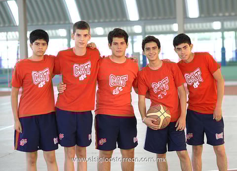 14092013 RENé,  José, Raúl, Sebas y Rafael.