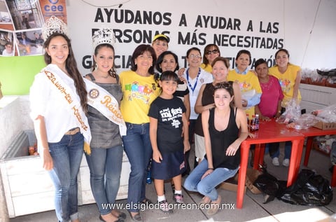 14092013 EQUIPO  de Damas Rotarianas.