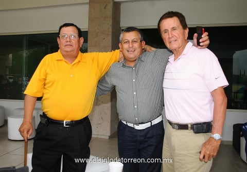 18092013 RAúL  Barraza, Antonio Contreras y Enrique Palomares.