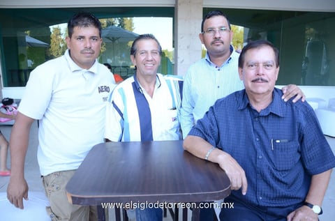 16092013 JUAN,  Will, Jorge e Isidro.