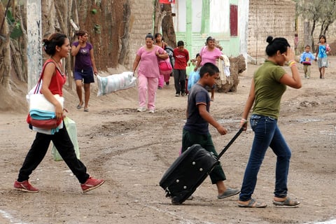 Alrededor de 2 mil personas fueron evacuadas en las comunidades de El Fresno, Rosita, Sacrificio, Congregación Hidalgo, El Dólar, La Rosita y Petronilas en los municipios de Viesca y Matamoros.