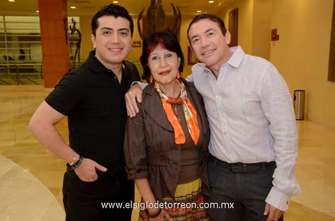 19092013 SIXTO VILLEGAS,  Imelda Widen y Aldrin Ayuso.