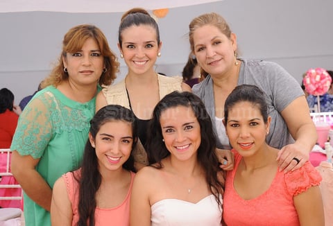 Elda, Ana Karen, Cristina, Hilda, Andrea y Mayela.