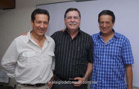 23092013 ALBERTO,  Donato y Jaime.