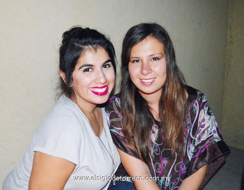 24092013 MAYELA SáNCHEZ  y Gaby Noyola.