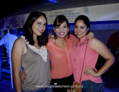 24092013 ANGéLICA VELáZQUEZ,  Karla Velázquez y Max Caldera.