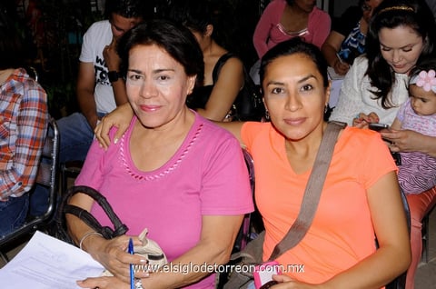 26092013 MAYELA ADAME  y Amparo Solís.