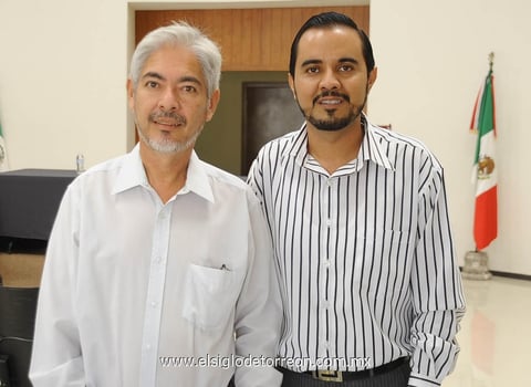 28092013 CARLOS BURCIAGA  y Roberto Ojeda.