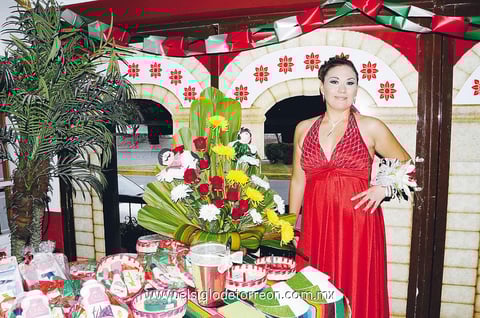 29092013 LIC. MARíA GUADALUPE    Barajas Ruvalcabaen su fiesta de despedida de soltera.- Annel Sotomayor Fotografía