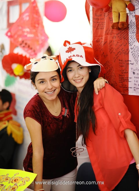 Itzel y Cynthia.