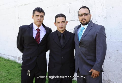 Fermín,  Ricardo y Pedro.