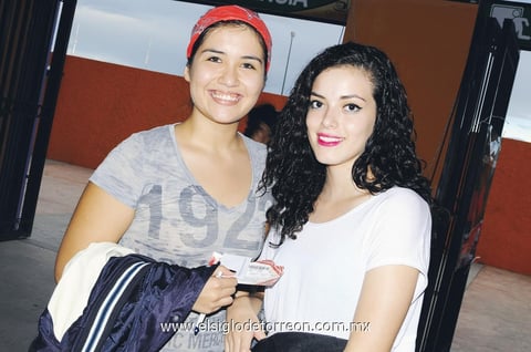 Nadia Romero y Angie Ramírez.
