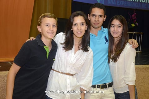 Andrea, Beto y Cristy.