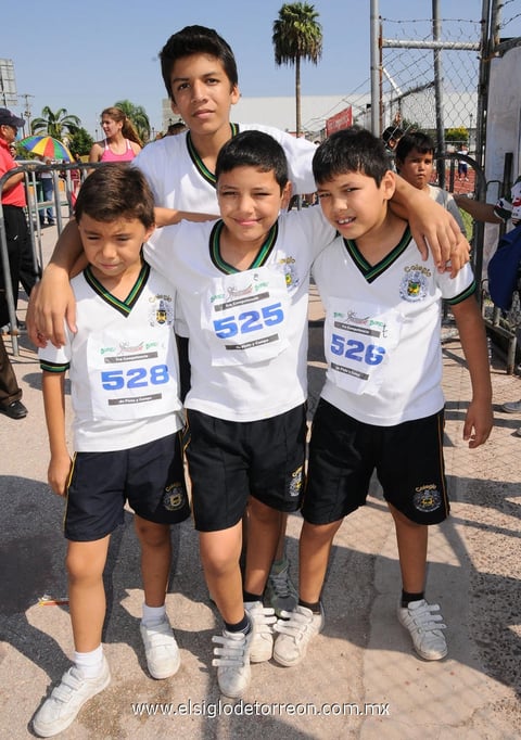 Javier, Alberto, Ricardo y Edgardo.