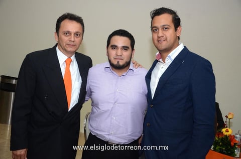 Rafael,  Antonio y Carlos.