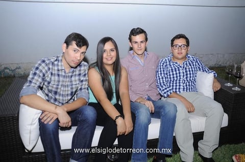 Carlos, Jorge, Ala y Alejandro.