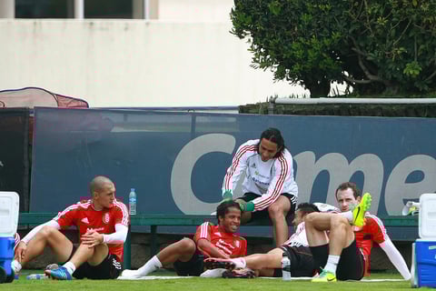 "En lo personal estoy muy contento, estoy deseoso de que llegue el partido, estamos ocupados, comprometidos, bien, deseoso de que llegue el tiempo y no hay temor" dijo 'Vuce'.