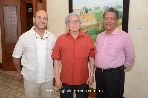 Sergio,  Lorenzo y Ricardo.