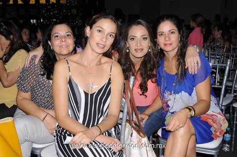 Adriana, Daniela, Mayte y Maricristy.