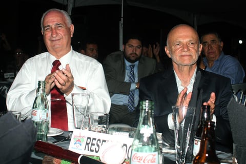 Estuvieron presentes José Maiz Mier, propietario del Sultanes de Monterrey y Alfredo Harp Helú, dueño de los Diablos Rojos.