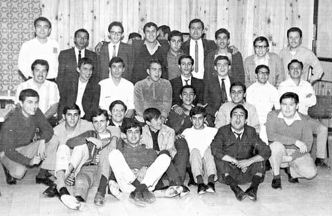 ELECCIONES ESTUDIANTILES  de la Escuela de Comercio y Administración, 1977.