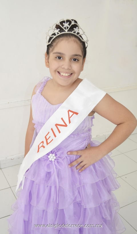 Reina de la Primavera Colegio America.  Ivana Nieto Lares.