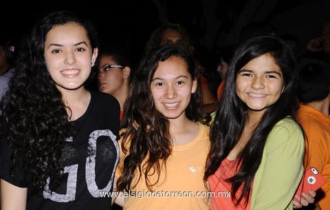 Paulina, Luisa e Ileana.